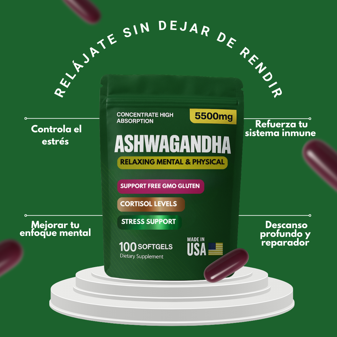 ASHWAGANDHA 5500mg - Softgels