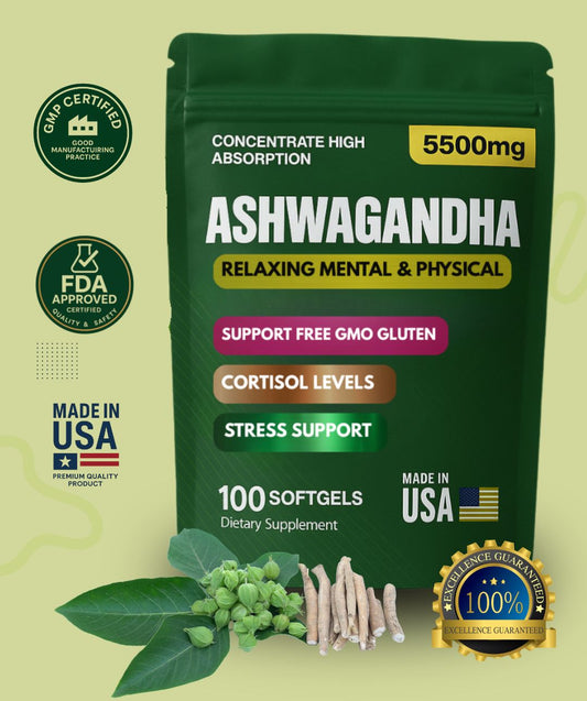 ASHWAGANDHA 5500mg - Softgels