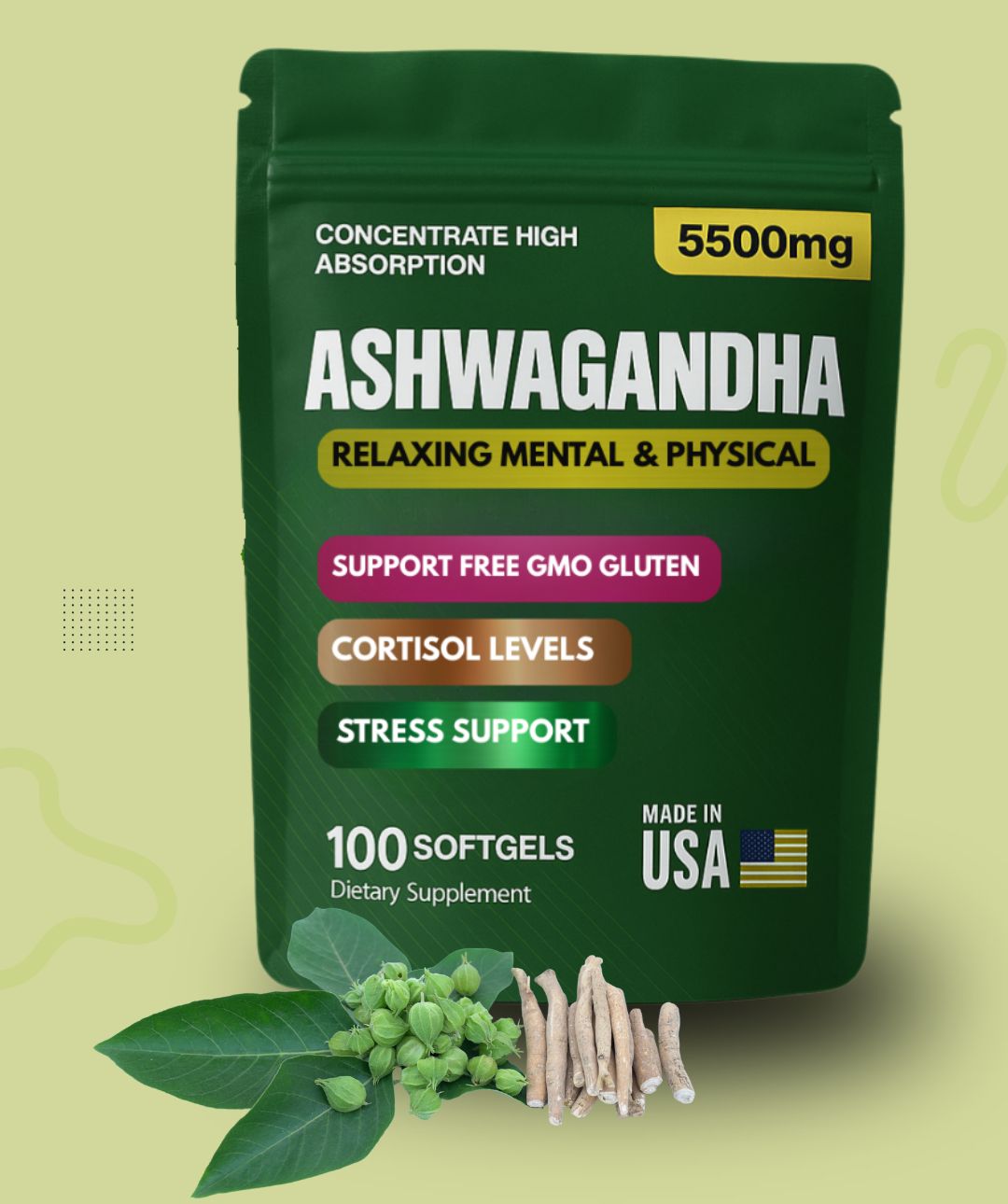 Ashwagandha 5500mg - Softgels
